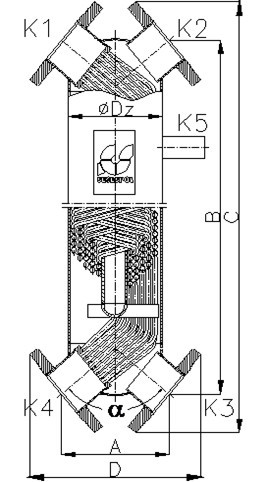 Кожухотрубный теплообменник JAD XK 12.114 FF.STA.SS - фото 2 - id-p112074426