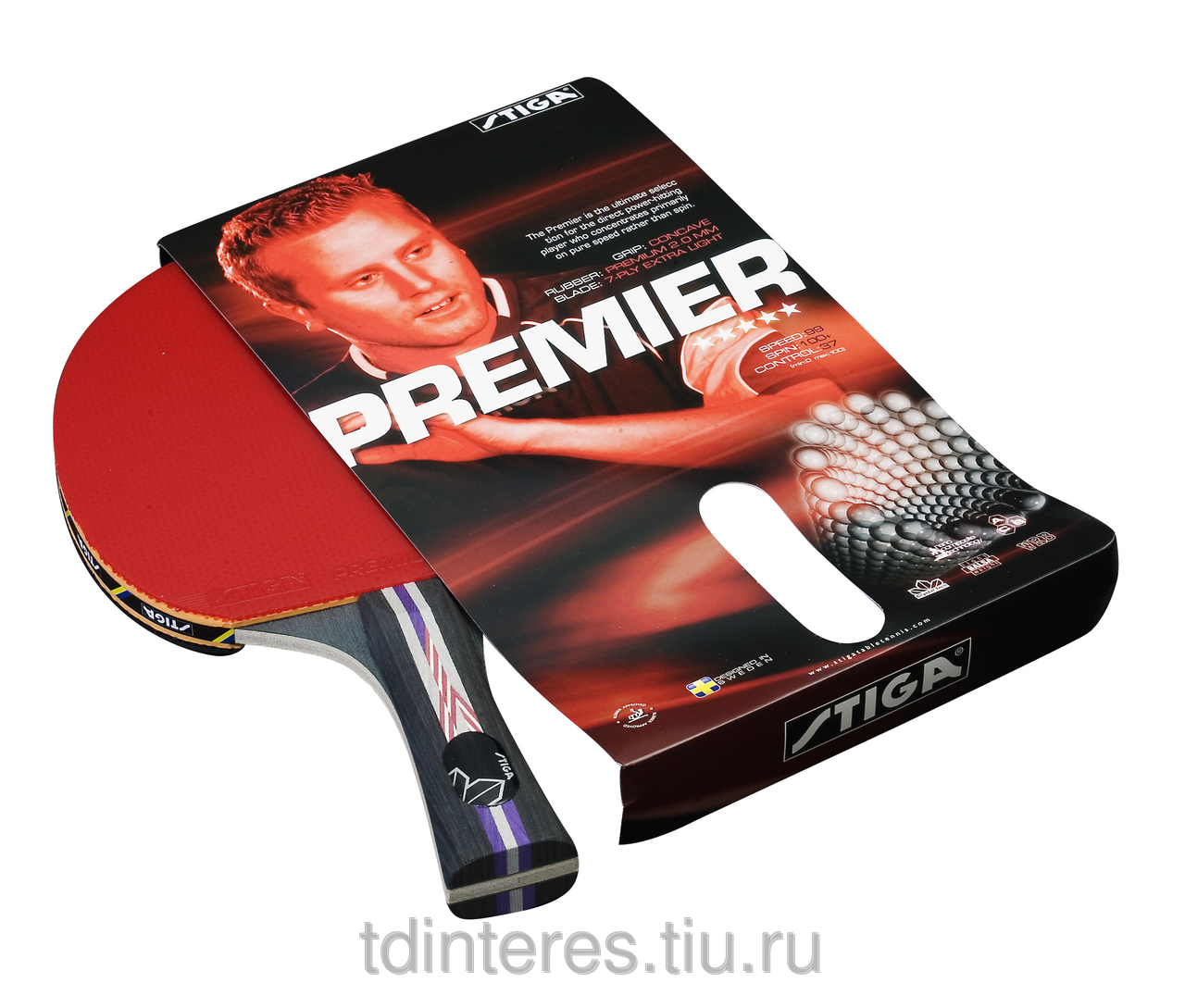 Ракетка для настольного тенниса Stiga PREMIER - фото 1 - id-p14309410