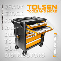 Тележка с набором инструментов 175 предметов Tolsen 85410