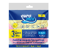 Салфетки из микрофибры Euromix