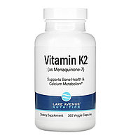 Lake avenue витамин К2, 50мкг, 360 растительных капсул