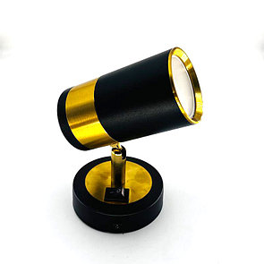Настенный светильник MONZA YP102 GU10 черно-золотистый