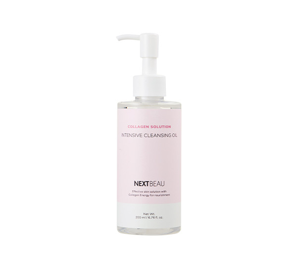 Очищающее гидрофильное масло Коллаген NEXTBEAU COLLAGEN SOLUTION INTENSIVE CLEANSING OIL 200 мл