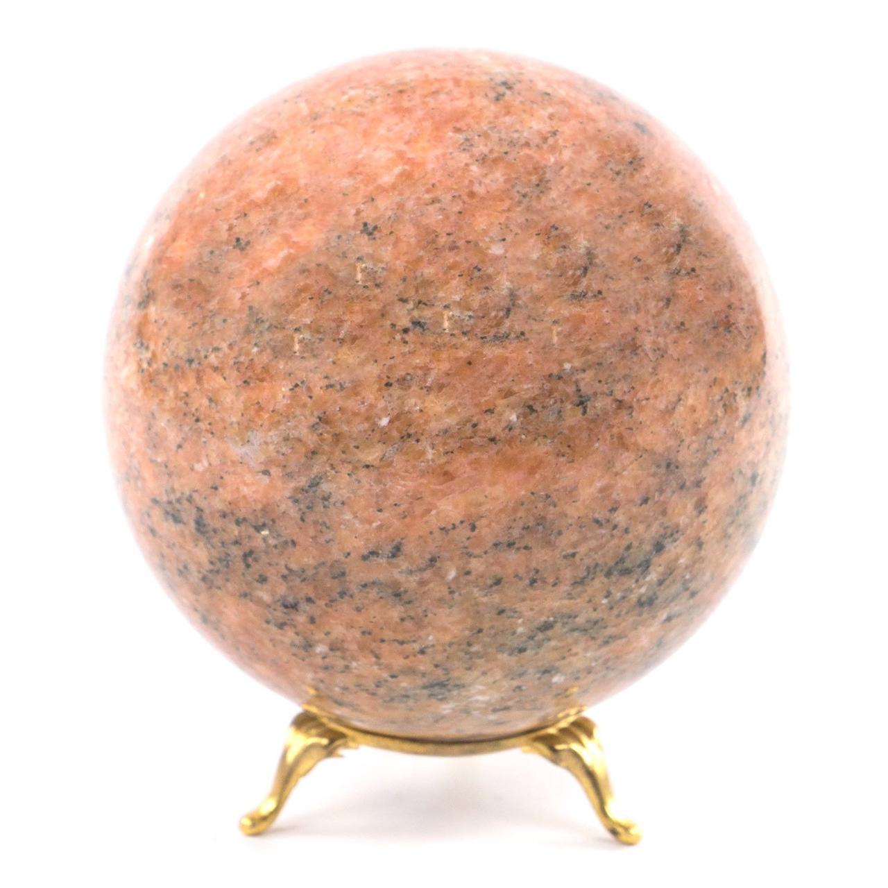 Шар 10,5 см из натурального розового мрамора 121566 - фото 2 - id-p90058826