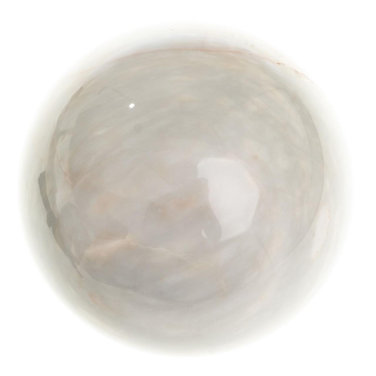 Шар из газганского мрамора 10,5 см 123182 - фото 1 - id-p96250251