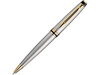 Шариковая ручка Waterman Expert 3, цвет: Stainless Steel GT, стержень: Mblue