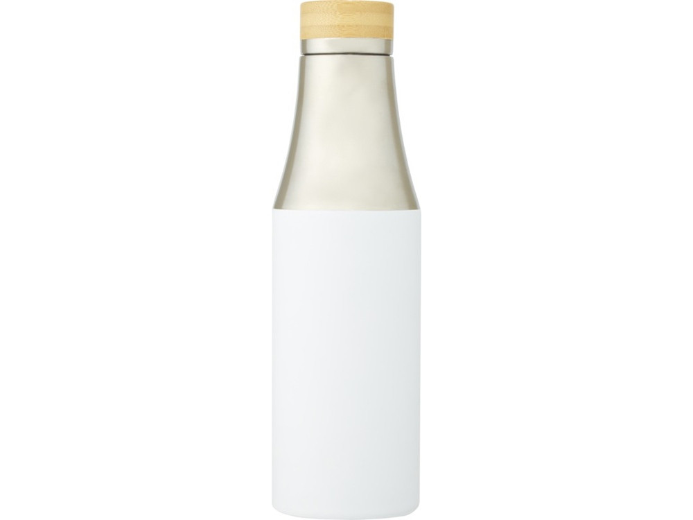 Hulan Бутылка объемом 540 мл с вакуумной изоляцией из меди и бамбуковой крышкой, белый - фото 2 - id-p112103079