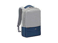 RIVACASE 7562 gray/dark blue 15.6" ноутбук рюкзактары, сұр/қою к к