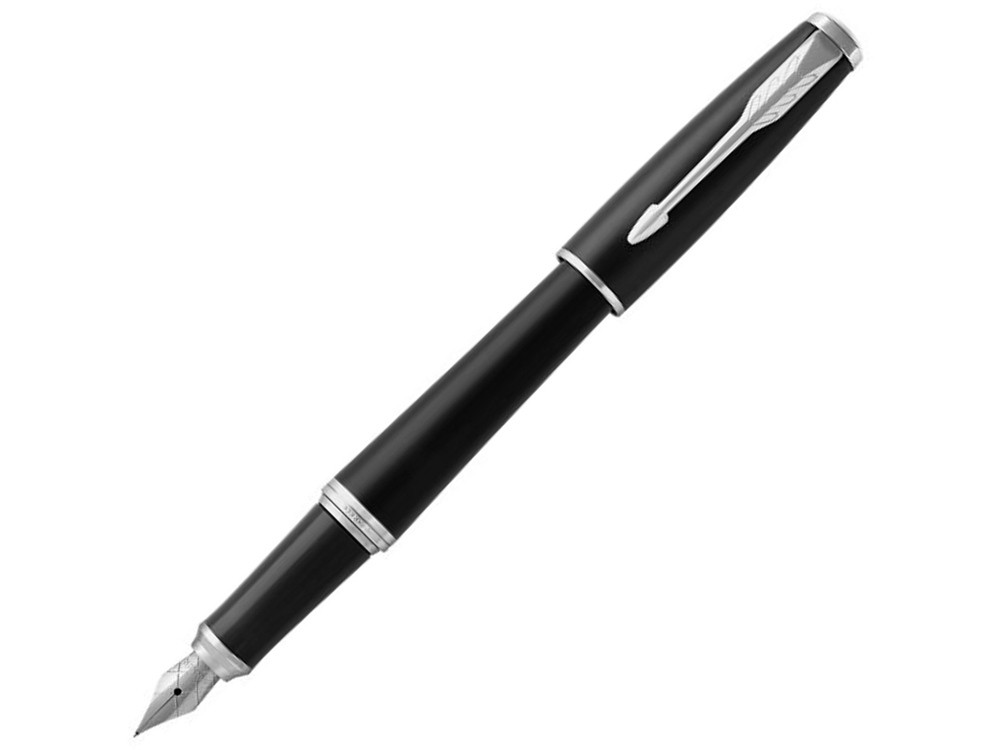 Перьевая ручка Parker Urban Core, (матовый черный лак) Muted Black CT, F309, перо: F, цвет чернил: b - фото 1 - id-p112100227