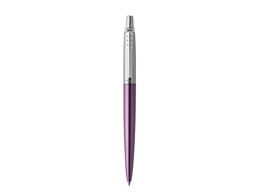 Шариковая ручка Parker Jotter Essential, Victoria Violet CT, стержень: Mblue - фото 2 - id-p112100261