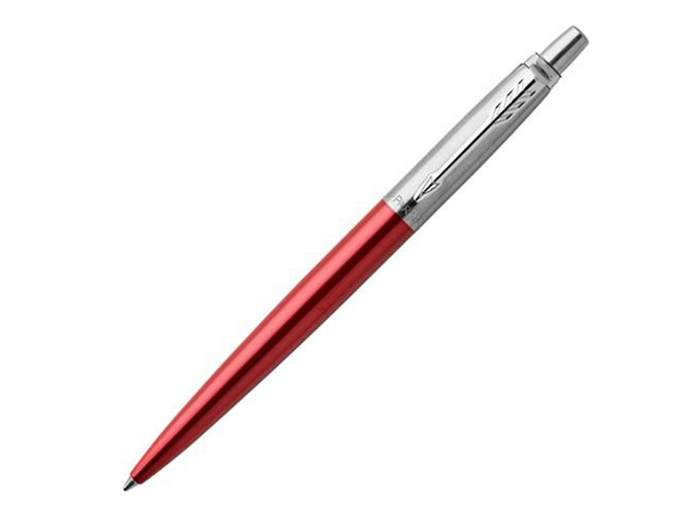 Шариковая ручка Parker Jotter Essential, Kensington Red CT, стержень: M, цвет чернил : blue или blac - фото 1 - id-p112100262