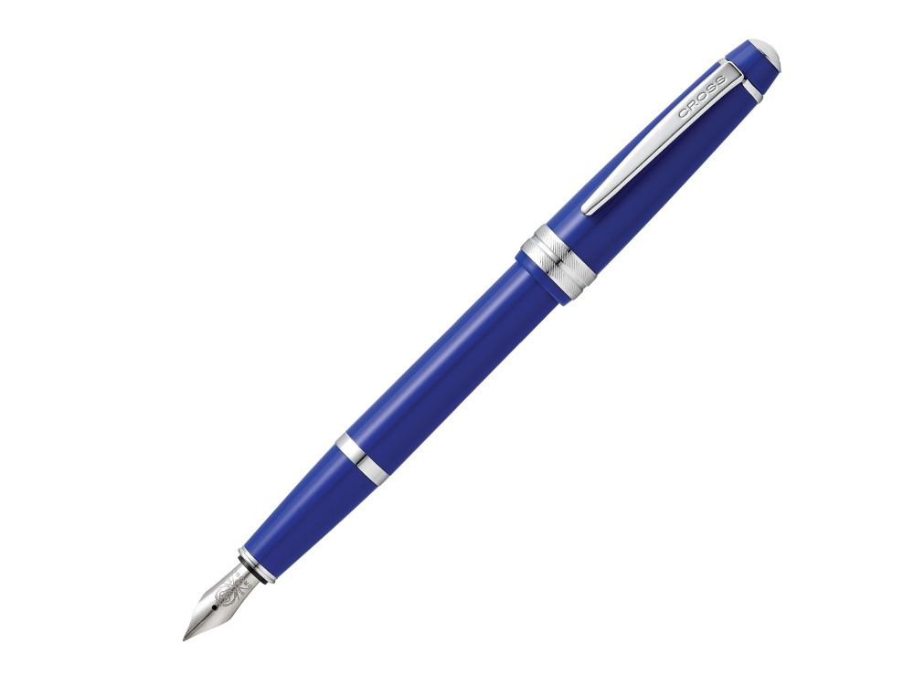 Перьевая ручка Cross Bailey Light Blue, перо ультратонкое XF, синий - фото 1 - id-p112102824