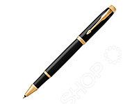 Ручка роллер Parker IM Core Black GT, черный/золотистый