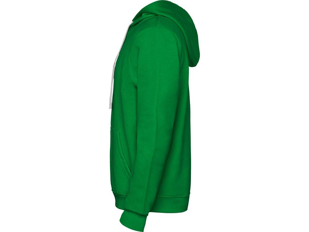 Толстовка с капюшоном Urban мужская, зеленый/белый - фото 3 - id-p112103179