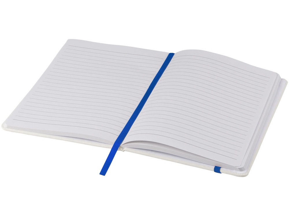 Блокнот Spectrum A5 с белой бумагой и цветной закладкой, белый/ярко-синий - фото 4 - id-p112100317