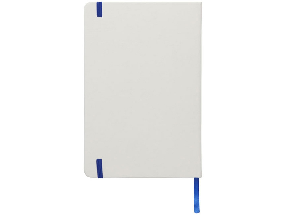 Блокнот Spectrum A5 с белой бумагой и цветной закладкой, белый/ярко-синий - фото 5 - id-p112100317
