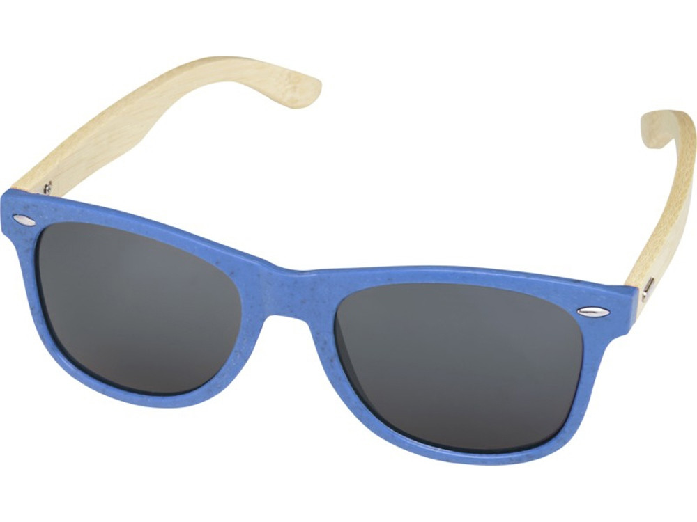 Sun Ray очки с бамбуковой оправой, process blue - фото 1 - id-p112103197