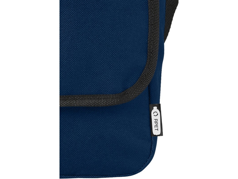 Omaha, сумка через плечо из переработанного PET-пластика, темно-синий - фото 3 - id-p112103203
