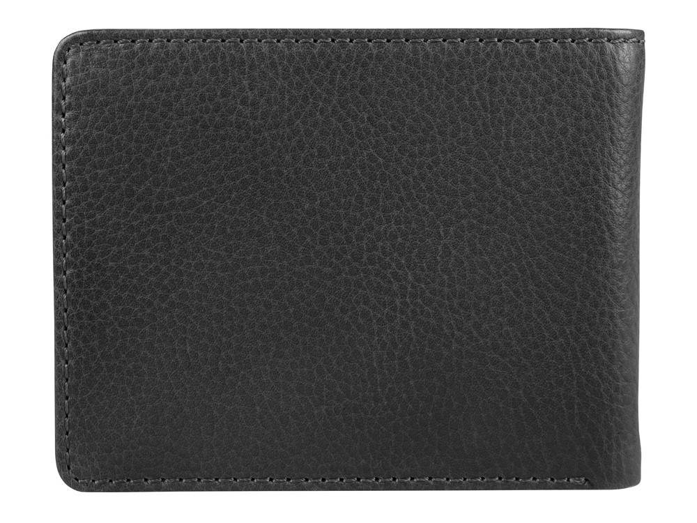 Бумажник Mano Don Montez, натуральная кожа в черном цвете, 12,5 х 9,7 см - фото 2 - id-p112103259