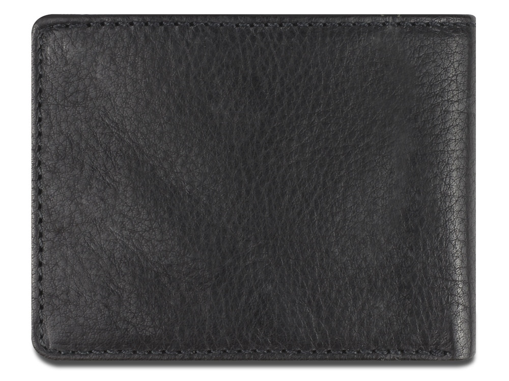 Бумажник Mano Don Montez, натуральная кожа в черном цвете, 11 х 8,4 см - фото 2 - id-p112103261