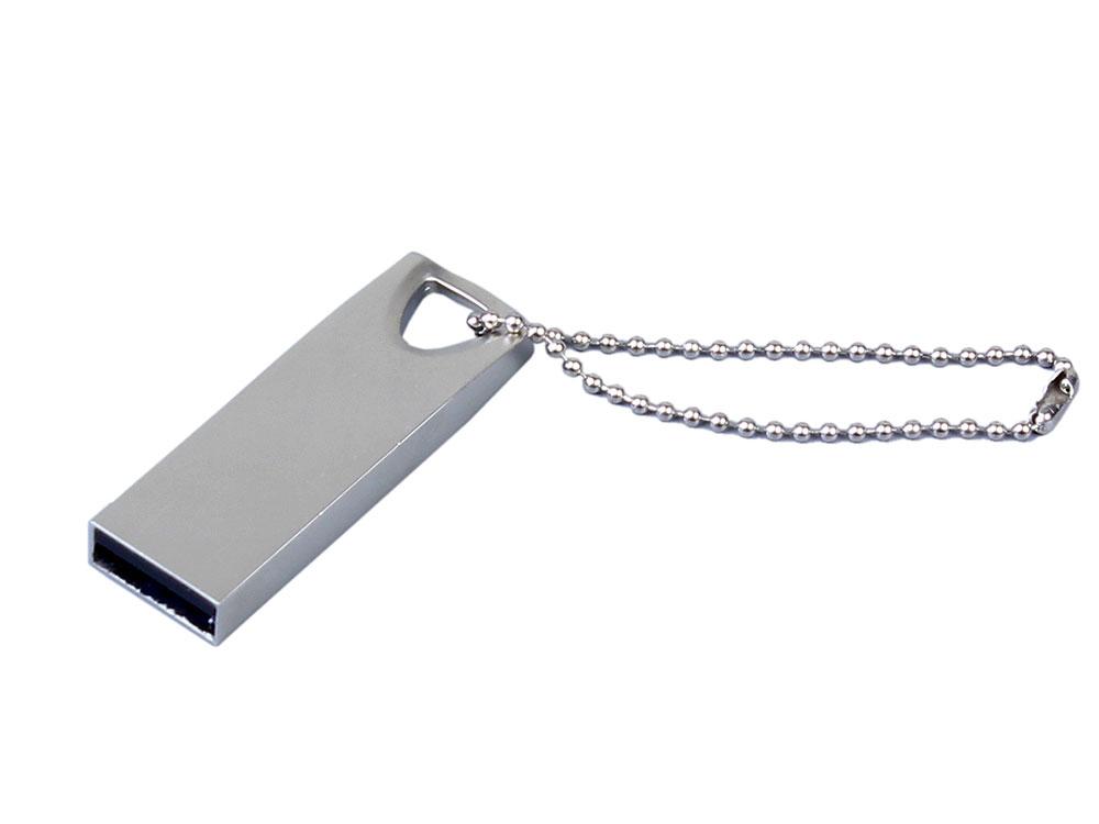 USB 2.0-флешка на 4 Гб с мини чипом, компактный дизайн, стильное отверстие для цепочки - фото 1 - id-p112103473