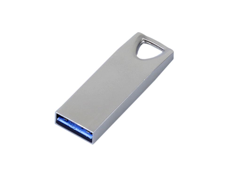 USB 2.0-флешка на 8 Гб с мини чипом, компактный дизайн, стильное отверстие для цепочки - фото 2 - id-p112103474