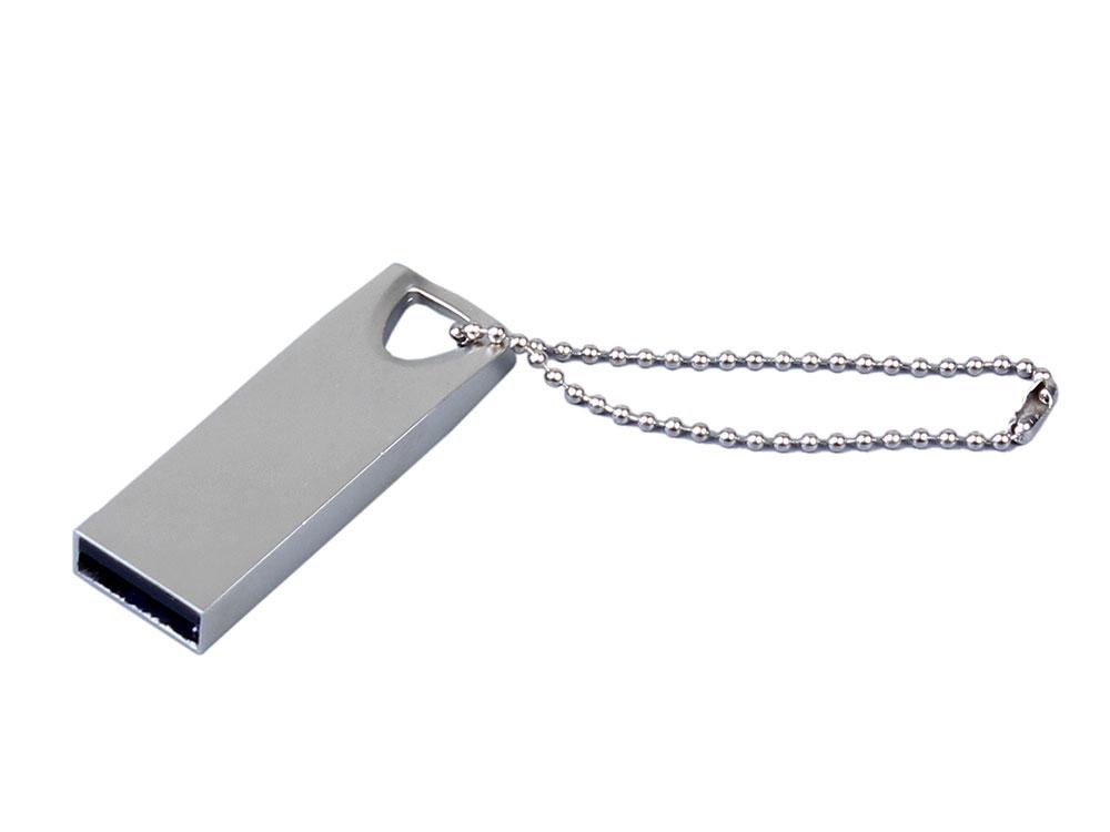 USB 2.0-флешка на 64 Гб с мини чипом, компактный дизайн, стильное отверстие для цепочки - фото 1 - id-p112103477