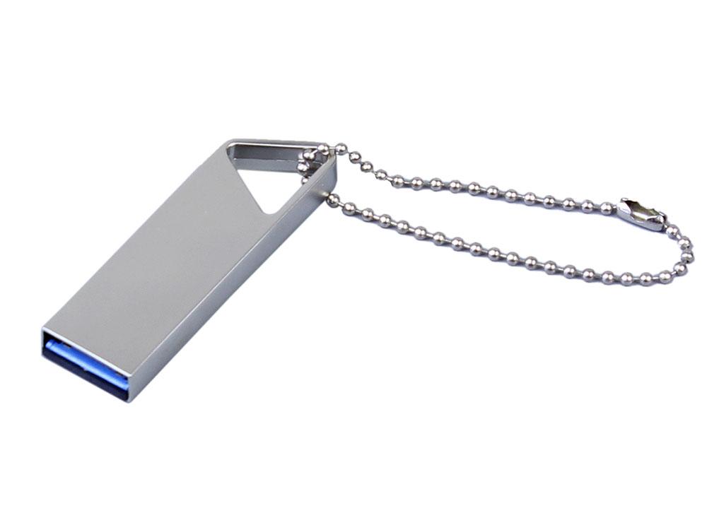 USB 2.0-флешка на 8 Гб с мини чипом, компактный дизайн, отверстие треугольной формы для цепочки - фото 1 - id-p112103484