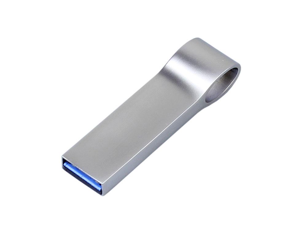 USB 2.0-флешка на 16 Гб с мини чипом, компактный дизайн, боковое отверстие для цепочки - фото 2 - id-p112103495