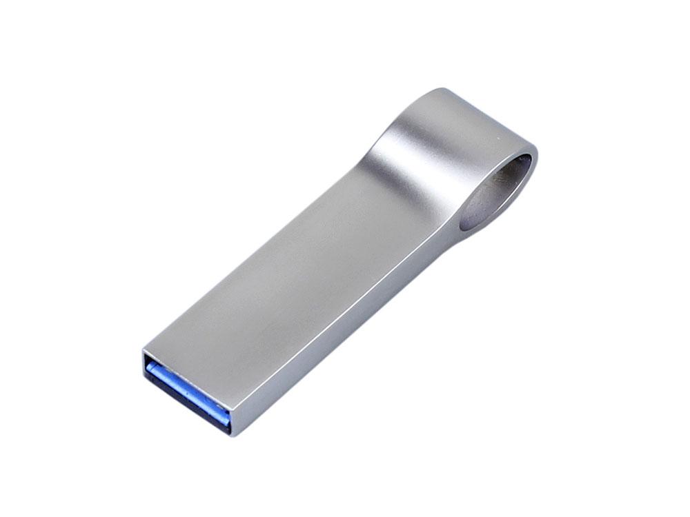 USB 2.0-флешка на 32 Гб с мини чипом, компактный дизайн, боковое отверстие для цепочки - фото 2 - id-p112103496