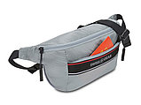 Сумка на пояс SrISSGEAR, светло-серая, полиэстер с плетением рип-стоп, 38 x 5 x 15 см, фото 5