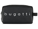 Несессер BUGATTI Rina, чёрный, переработанный полиуретан, 26х12,5х14 см, 3 л, фото 2