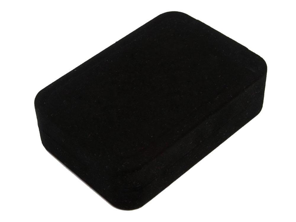 Подарочная коробка для флешки, черный бархат - фото 1 - id-p112103531