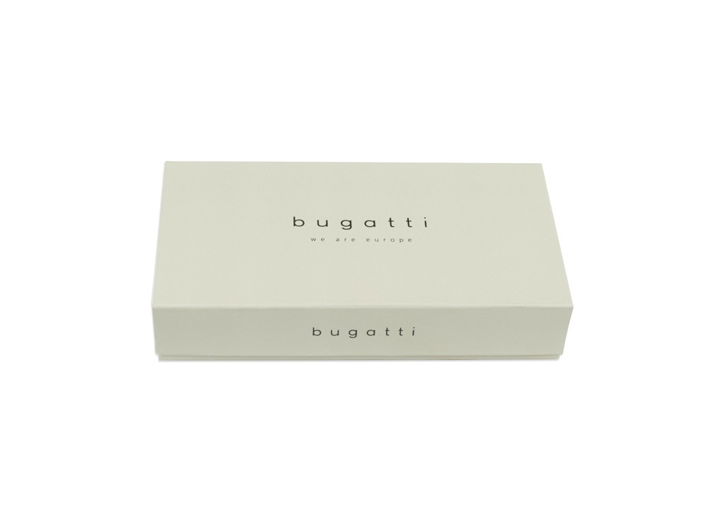Портмоне BUGATTI Nobile, с защитой данных RFID, чёрное, воловья кожа/полиэстер, 12х2х9,5 см - фото 7 - id-p112104696