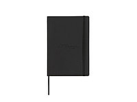 Блокнот Notebook, Dupont логотипі бар қара жасанды былғары, А5 форматы, қағаз: линованная