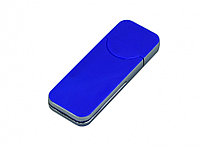 USB-флешка на 64 Гб в стиле I-phone, прямоугольнй формы, синий