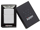 Зажигалка ZIPPO Armor™ c покрытием High Polish Chrome, латунь/сталь, серебристая, 38x13x57 мм, фото 5