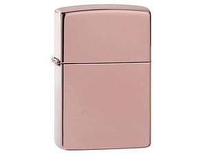 Зажигалка ZIPPO Classic с покрытием High Polish Rose Gold, латунь/сталь, розовое золото, 38x13x57 мм