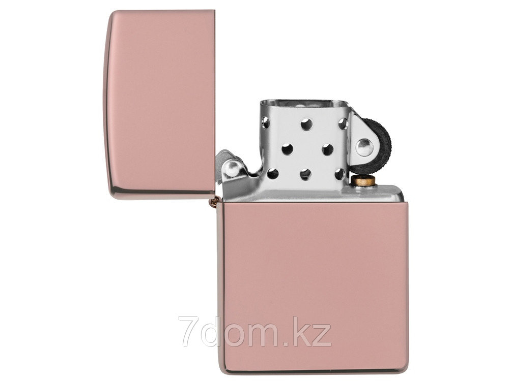 Зажигалка ZIPPO Classic с покрытием High Polish Rose Gold, латунь/сталь, розовое золото, 38x13x57 мм - фото 3 - id-p112104738