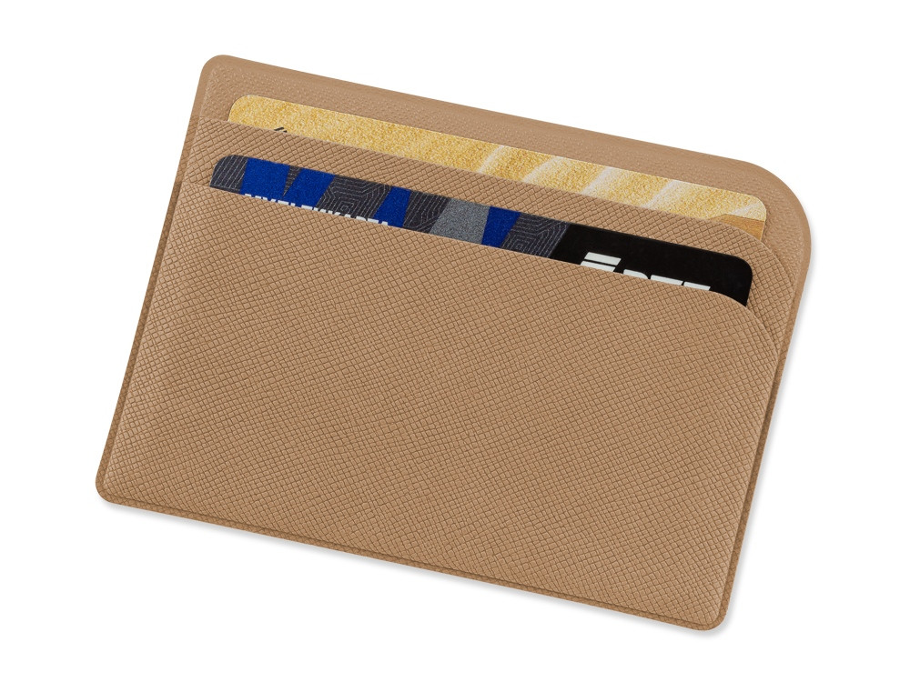 Картхолдер для 3-пластиковых карт Favor, бежевый - фото 1 - id-p112103622