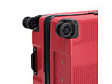 Чемодан TORBER Elton, красный, ABS-пластик, 41 х 28 х 68 см, 64 л, фото 7