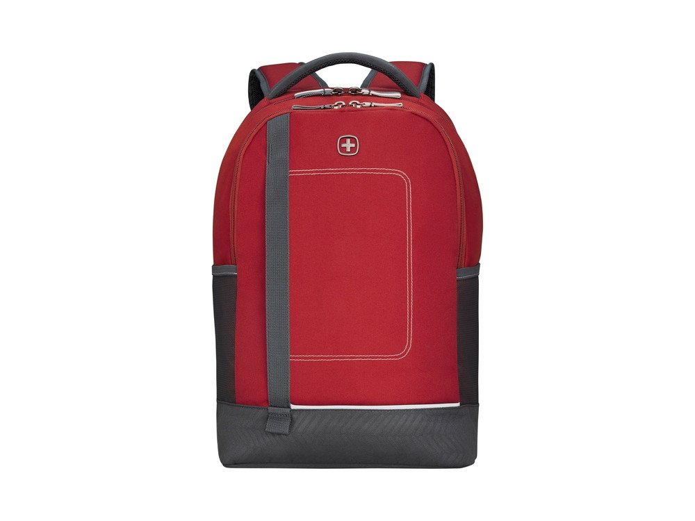 Рюкзак WENGER NEXT Tyon 16, красный/антрацит, переработанный ПЭТ/Полиэстер, 32х18х48 см, 23 л. - фото 3 - id-p112103788