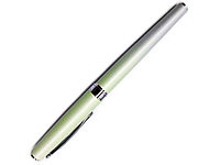 Ручка-роллер Pierre Cardin TENDRESSE, цвет - серебряный и салатовый. Упаковка E.