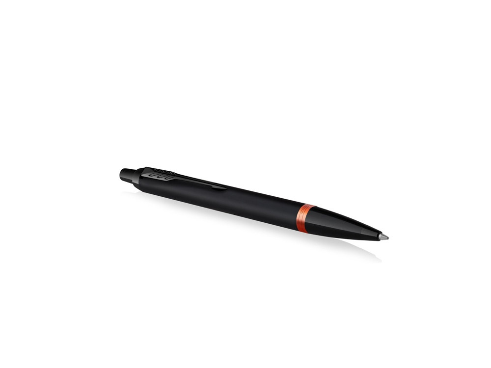 Шариковая ручка Parker IM Vibrant Rings Flame Orange, стержень: M blue, в подарочной упаковке. - фото 2 - id-p112104352