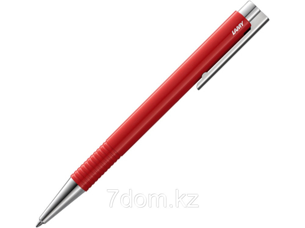 Ручка шариковая, ручка шариковая 204 logo M+, Красный, M16