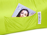 Надувной диван БИВАН 2.0, лимонный, фото 5