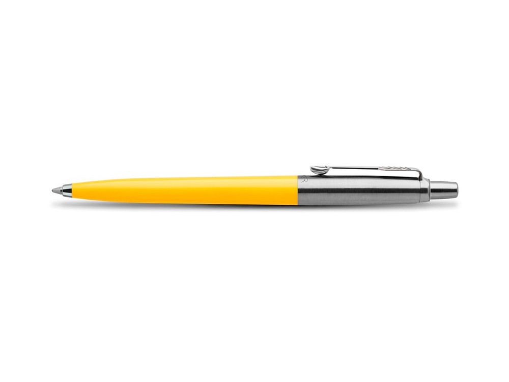Шариковая ручка Parker Jotter Originals Yellow Chrome CT, стержень: M blue в подарочной упаковке - фото 3 - id-p112104363