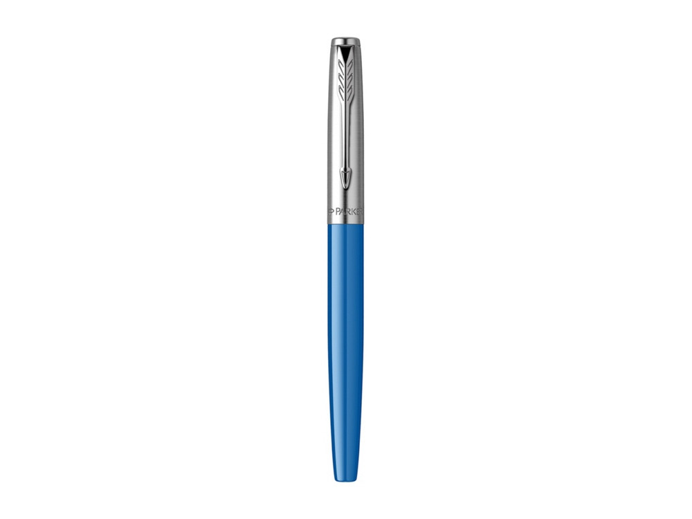 Ручка перьевая Parker Jotter Originals Blue Chrom CT, перо: F, цвет чернил: blue, в подарочной упаковке - фото 3 - id-p112104364