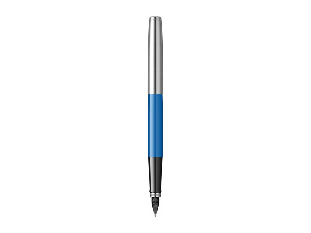 Ручка перьевая Parker Jotter Originals Blue Chrom CT, перо: F, цвет чернил: blue, в подарочной упаковке - фото 4 - id-p112104364