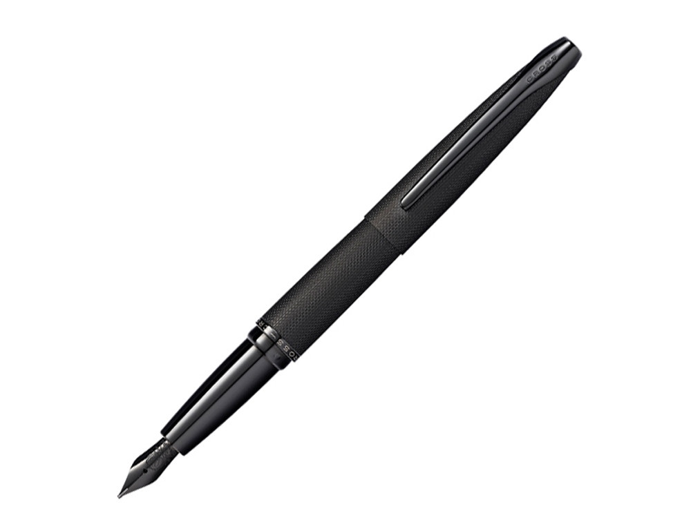 Перьевая ручка Cross ATX Brushed Black PVD - фото 1 - id-p112101497